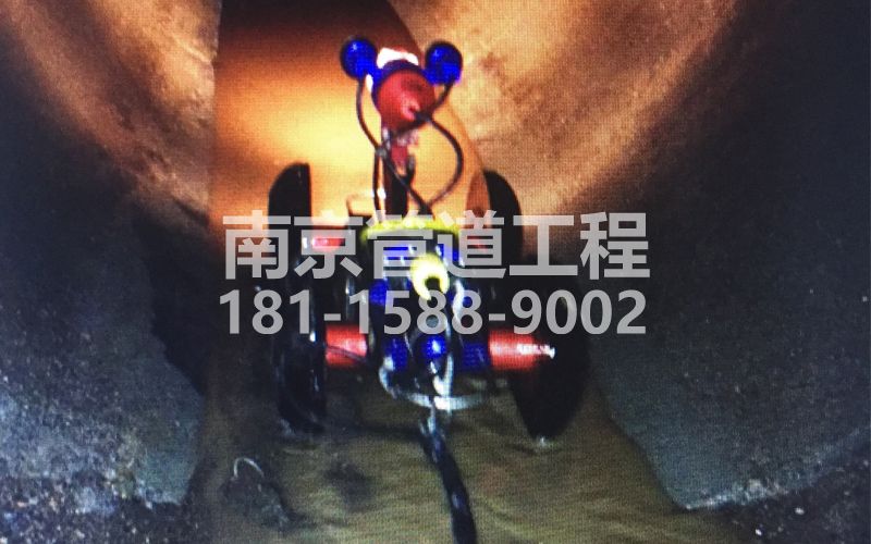 224光明村管道机器人检测