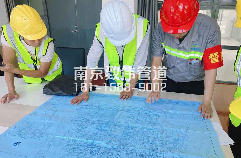 364光明村管道探测